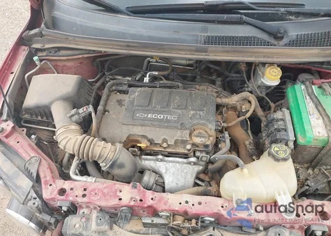 2014 Chevrolet Sonic Ltz Auto from USA, damaged, VIN 1G1JE6SB0E4145054